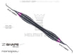 Gracey Curette GRA 11/12 M5 Interchangeable Inserts Signal Purple Tip Z-Shape Relax Handle Nanopal Coating Helmut Zepf