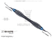 Gracey Curette GRA 13/14 M5 Interchangeable Inserts Z-Shape Relax Handle Nanopal Cobalt-Blue Tip Helmut Zepf