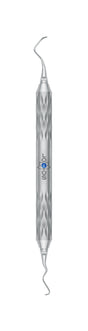 LOTUS Blue Crystal Gracey Curette 17/18 by Helmut Zepf – Precise Anterior Teeth Scaling Tool
