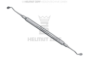 Kirkland gingivectomy knife #GF7 Helmut Zepf No.24.437.02 periodontic double-ended stainless steel surgical instrument