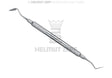 Goldman-Fox GF3 gingivectomy knife by Helmut Zepf No. 24.437.03, periodontic double-ended stainless steel instrument