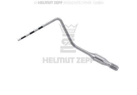 Periodontal Probe Insert #CPNG 22 by Helmut Zepf, 2-4-6-8-10-12mm scale, precision diagnostic dental instrument