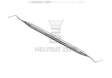 Helmut Zepf Hirschfeld #3/7 periodontal file for buccal and lingual scaling, double-ended stainless steel instrument