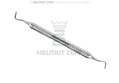 Helmut Zepf Ochsenbein Periodontal Chisel #3, 1.5mm Working Tips, No. 24.491.01 - Precision Dental Instrument