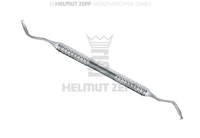 Periodontal Chisel CH Fedi #3 Double Ended 3.5mm by Helmut Zepf No.24.493.03 for periodontal debridement