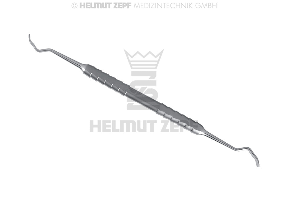Helmut Zepf back action chisel by Buser 3mm/4mm curette bone scraper No.24.495.01 for oral surgery