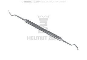 Helmut Zepf back action chisel by Buser 3mm/4mm curette bone scraper No.24.495.01 for oral surgery