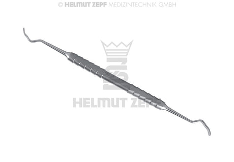 Helmut Zepf back action chisel by Buser 3mm/4mm curette bone scraper No.24.495.01 for oral surgery