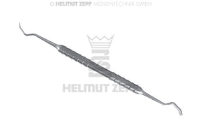 Helmut Zepf back action chisel by Buser 3mm/5mm curette bone scraper No.24.495.03 for oral surgery