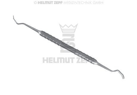 Helmut Zepf back action chisel by Buser 3mm/5mm curette bone scraper No.24.495.03 for oral surgery