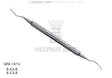 Gracey Curette GRA 13/14 for Distal Premolars & Molars, Hollow Stainless Steel Handle | Helmut Zepf 24.551.13