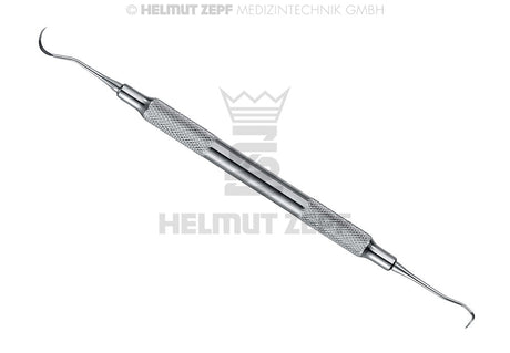 Towner Jacquette Scaler #H5/33 Double Ended Hollow Stainless-Steel Handle by Helmut Zepf No. 24.565.33