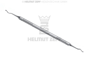 Dental Excavator #125/126 Double-Ended Stainless Steel Handle Ø 2.5mm by Helmut Zepf