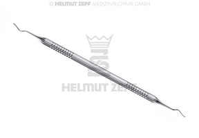 Helmut Zepf double-ended dental excavator stainless steel #131/132 Ø 1.0 mm, No. 24.708.31