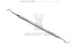 Gillet excavator double-ended stainless steel dental instrument #245 Ø2.0mm by Helmut Zepf No.24.711.45