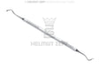 Helmut Zepf White #18 1.5mm double-ended dental excavator stainless steel handle, No. 24.733.18