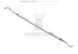 White excavator double-ended stainless steel dental instrument #19, 2.0mm by Helmut Zepf No. 24.733.19