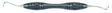 Furcation Curette Nabers Curved Double Ended TOUCHGRIP Design by Hürzeler & Zuhr, 3-6-9-12mm Graduation, Helmut Zepf