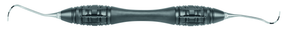 Furcation Curette Nabers Curved Double Ended TOUCHGRIP Design by Hürzeler & Zuhr, 3-6-9-12mm Graduation, Helmut Zepf