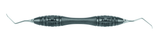 Furcation Curette curved fine tips TOUCHGRIP design by Dr. Hürzeler & Zuhr Helmut Zepf No. 24.744.65HZU