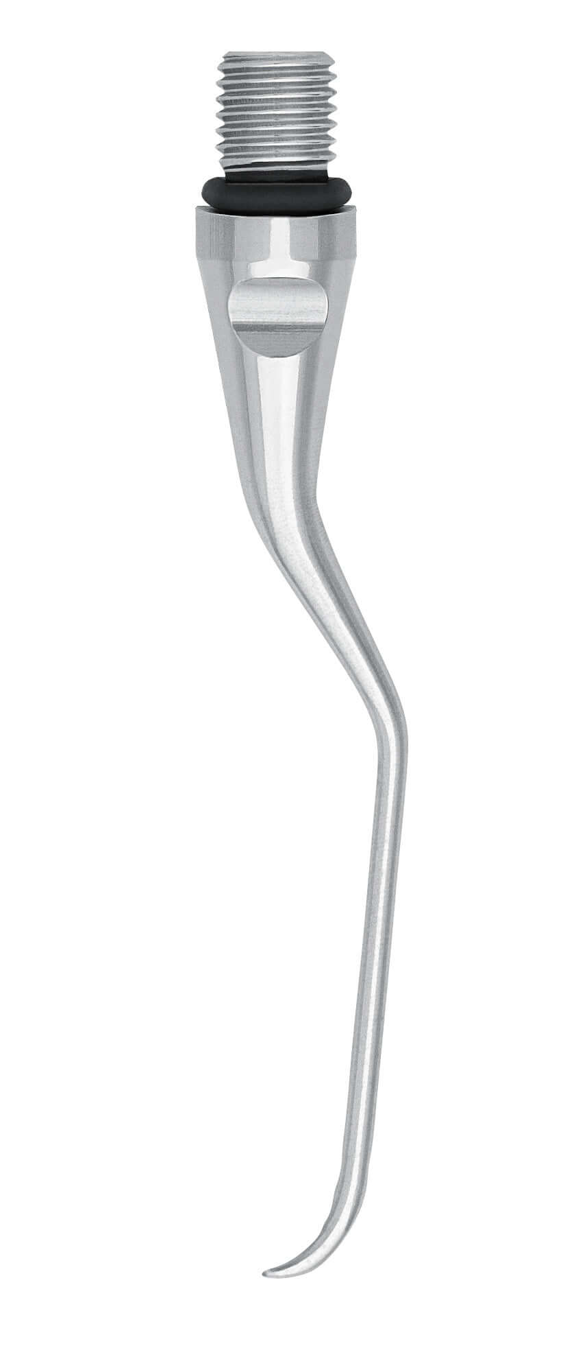 Gracey Curette Insert Gracey 2 M5 dental scaling tip with curved shank and threaded connector for precision periodontal care