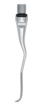 Gracey Curette Insert Gracey 12 M5 Titanium dental scaling tool with curved tip and threaded connection