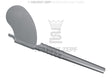 Helmut Zepf stainless steel safety key for exchanging inserts, winged instrument key No. 24.755.02