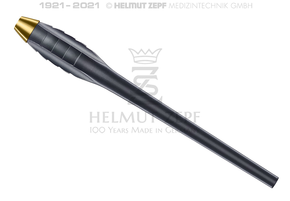 Yellow Z-SHAPE Relax ergonomic dental hand instrument handle M2.5mm Nanopal Coating by Helmut Zepf
