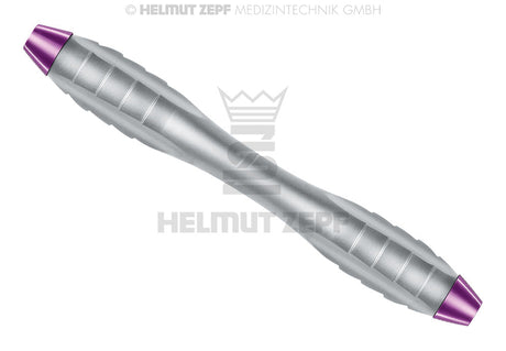 Z-Shape Relax ergonomic double ended dental handle interchangeable curettes Signal Purple M4x0.5mm Helmut Zepf
