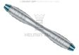 Z-Shape Relax turquoise ergonomic dental handle interchangeable curettes scalers, double-ended M4x0.5mm, 100mm by Helmut Zepf
