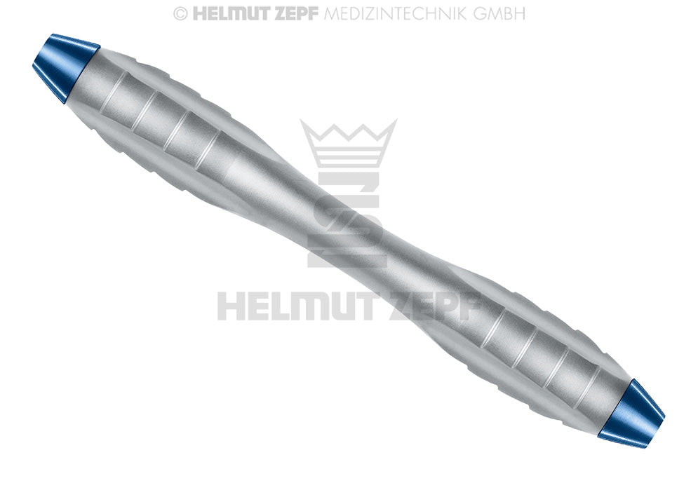 Z-Shape Relax ergonomic dental handle interchangeable curettes scalers cobalt-blue double-ended M4x0.5mm Helmut Zepf