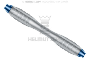 Z-Shape Relax ergonomic dental handle interchangeable curettes scalers cobalt-blue double-ended M4x0.5mm Helmut Zepf