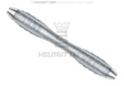 Helmut Zepf Z-Shape ergonomic dental handle interchangeable curettes scalers, titanium double-ended M4x0.5mm, 100mm