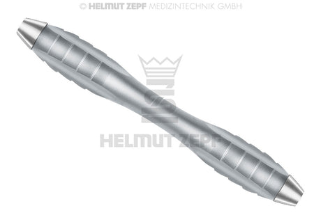 Helmut Zepf Z-Shape ergonomic dental handle interchangeable curettes scalers, titanium double-ended M4x0.5mm, 100mm