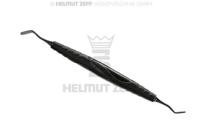 Dental Composite Filling Instrument Spatula 2.8mm Large #2 bIONIK Handle NANOPAL Coating by Helmut Zepf