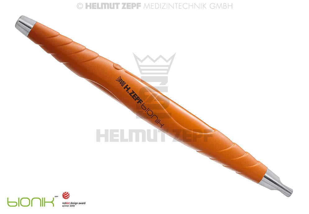 Helmut Zepf 26.197.02 bIONIK universal handle cone socket signal orange