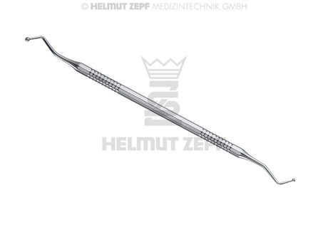 Dental Composite Instruments Ball-shaped Plugger Axial #3 2.0/2.5mm Helmut Zepf 26.200.03