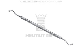 Helmut Zepf ball-shaped composite plugger instrument Axial #4, 2.8/3.2mm Dental Composite Instrument No. 26.200.04