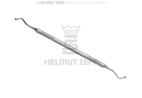 Helmut Zepf ball-shaped composite plugger instrument Axial #4, 2.8/3.2mm Dental Composite Instrument No. 26.200.04
