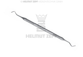 Helmut Zepf pear-shaped composite plugger instrument #17, axial, 0.8/1.4mm diameter – Dental Composite Instrument No. 26.200.17