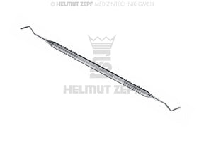 Dental Composite Instrument pear-shaped composite plugger instrument #18 axial 1.5/2.0mm Helmut Zepf 26.200.18