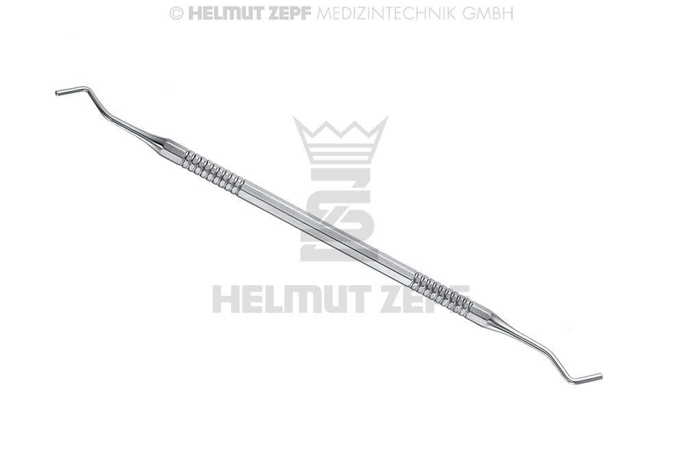 Helmut Zepf dental composite condenser instrument #37, axial design with 1.6/2.0mm working ends for precise restorative placement
