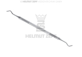 Helmut Zepf dental composite condenser instrument #37, axial design with 1.6/2.0mm working ends for precise restorative placement