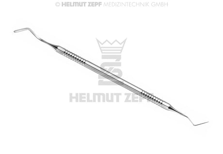 Heidemann composite instrument #2 Rigid/Arched 3mm by Helmut Zepf No. 26.262.02 for precise dental composite placement