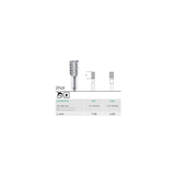 Busch 296X 031 HP CUTT F CEKA-ANCHOR CA - (Pack of 1) Bur Made in Germany