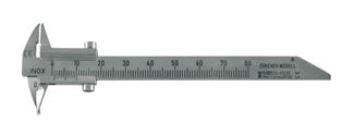 Orthodontic Caliper "Zürcher Model" - 128 mm, for Measuring on the Model | Helmut Zepf No. 31.695.00