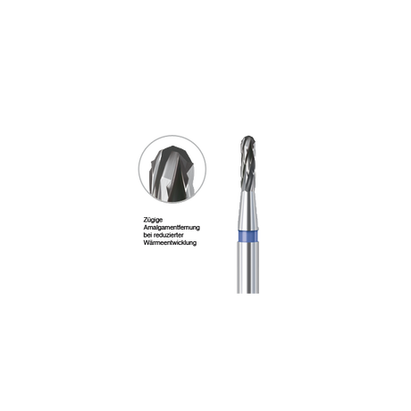 Busch 32HG 012 FG AMALGAM REMOVER CARB - (Pack of 2) Bur Made in Germany
