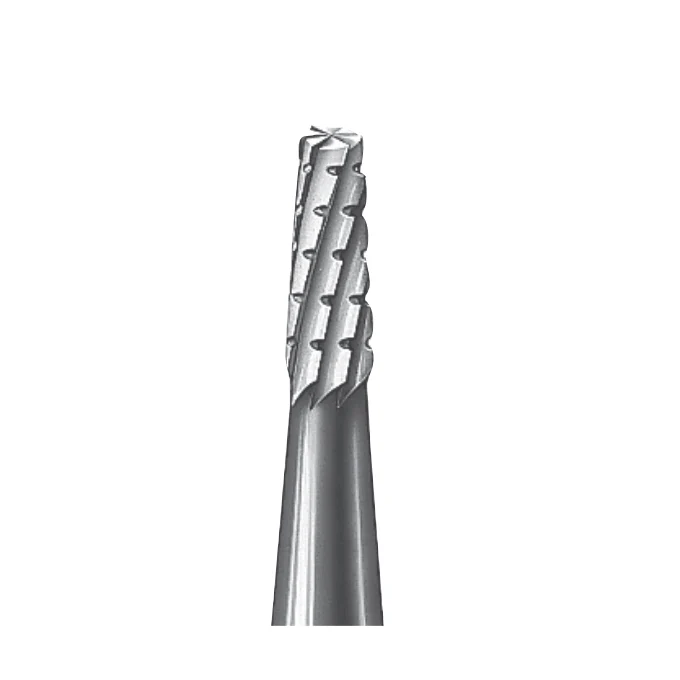 Busch carbide tapered fissure (cone) crosscut bur No. 33 008, HP shank, for cavity and fissure preparation