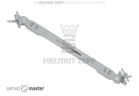 Orthodontic Bracket Positioner #2 System .018" 4/4.5mm Helmut Zepf 33.261.02 OrthoMaster