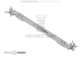 Orthodontic Bracket Positioner #3 System .018" Distance 5/5.5mm Helmut Zepf 33.261.03 OrthoMaster